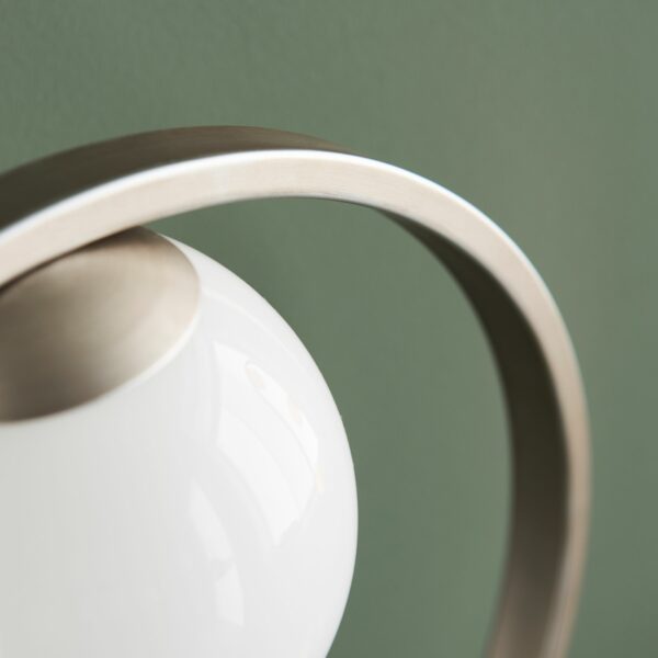 Temo Table Lamp | Silver