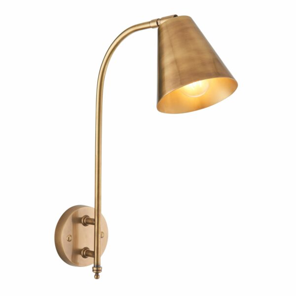 Radha Wall Light | Antique Brass