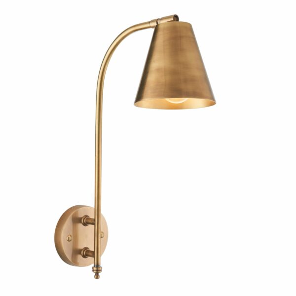 Radha Wall Light | Antique Brass