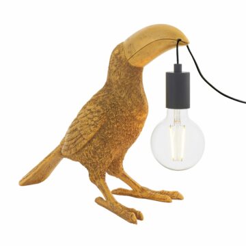 Toucan Table Lamp | Gold