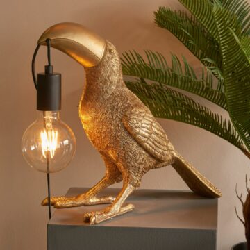 Toucan Table Lamp | Gold