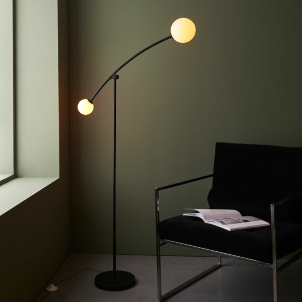 Black Nia Floor Lamp