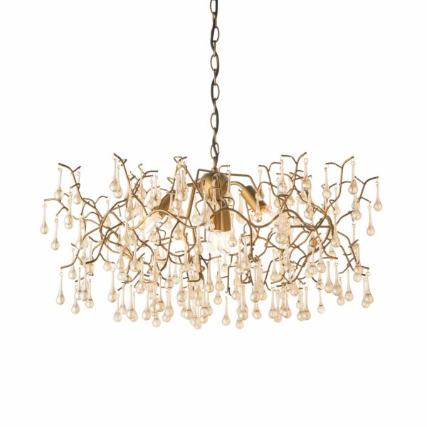 Florence Pendant Light | Champagne Gold
