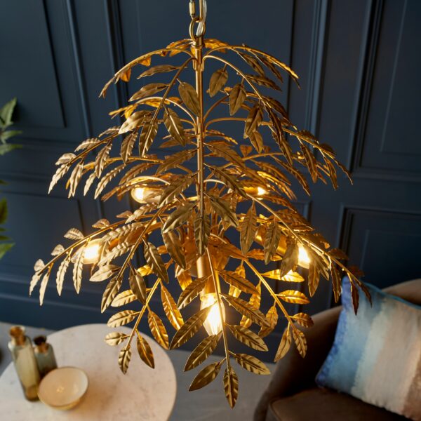 Lucia Pendant Light | Gold