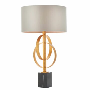 Cateline Table Lamp | Gold and Mink