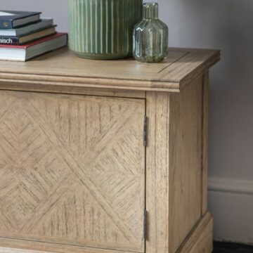 Gaulle Ash 2 Door Media Unit 130cm
