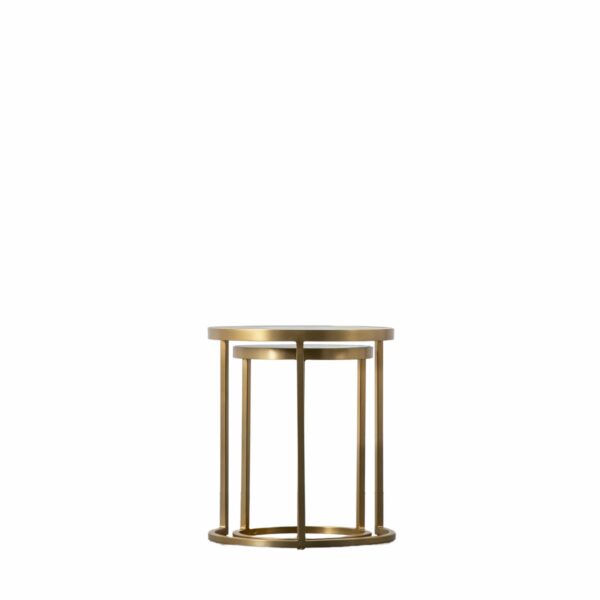 Rowe Nest of Tables | Gold