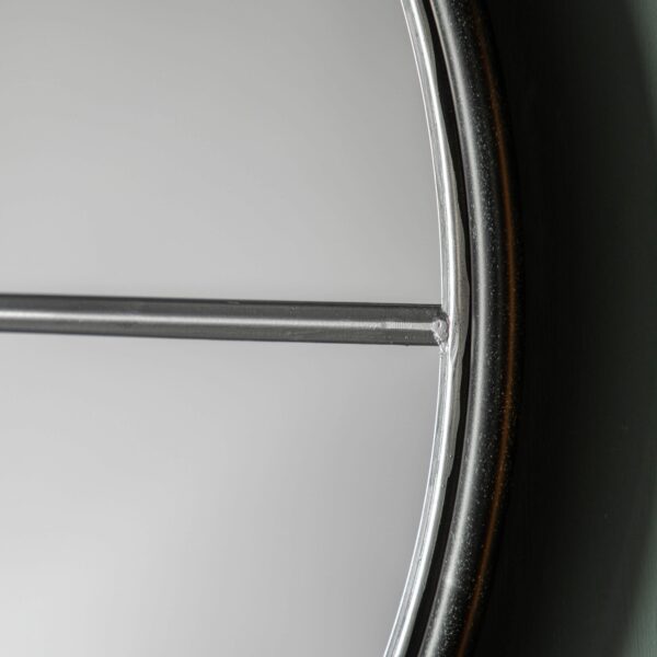 Rocca Mirror | Black and Silver