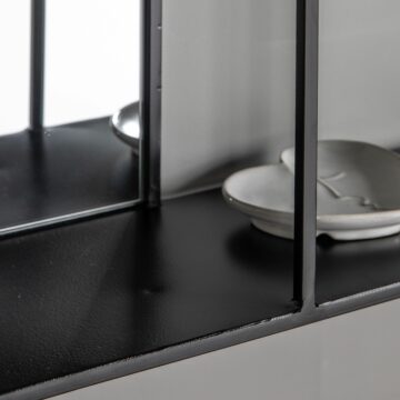 Bassan Black Mirror | Shelf | Assembled
