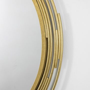 Cristo Gold Mirror | Assembled