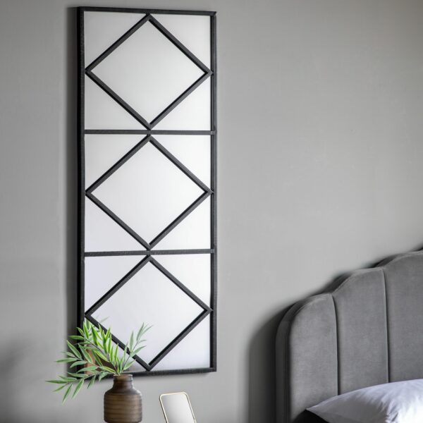 Scavo Mirror | Black