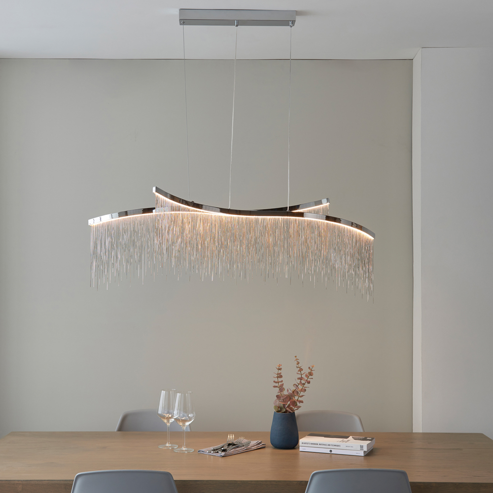 Orphelia Pendant Light | Chrome
