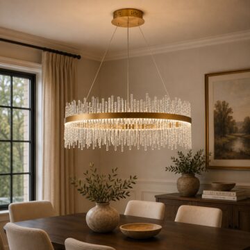 Idril Pendant Light | Gold