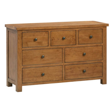 Wynyard Rustic 3 Over 4 Chest of Drawers