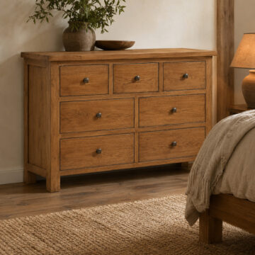 Wynyard Rustic 3 Over 4 Chest | Clearance