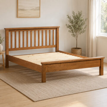 Wynyard Rustic King Size Bed