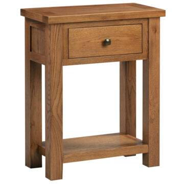 Wynyard Rustic 1 Drawer Small Console Table