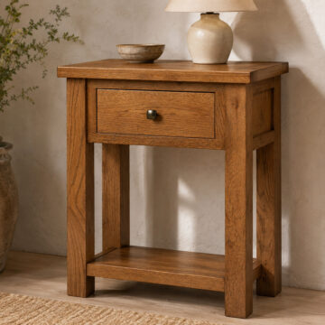 Wynyard Rustic Small Console Table