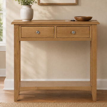 Tiree Oak Console Table