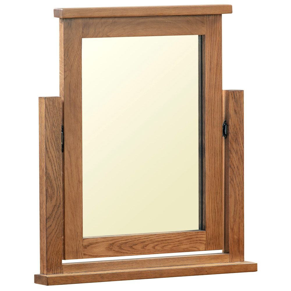 Wynyard Rustic Mirror Oak World