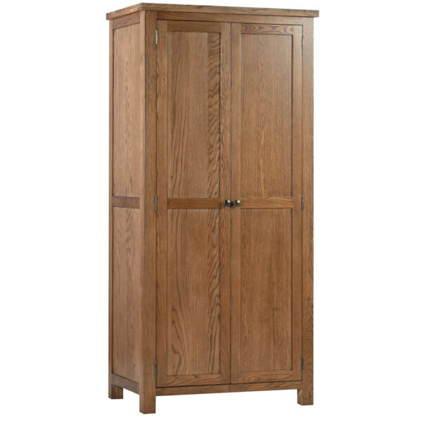 Wynyard Rustic Double Wardrobe