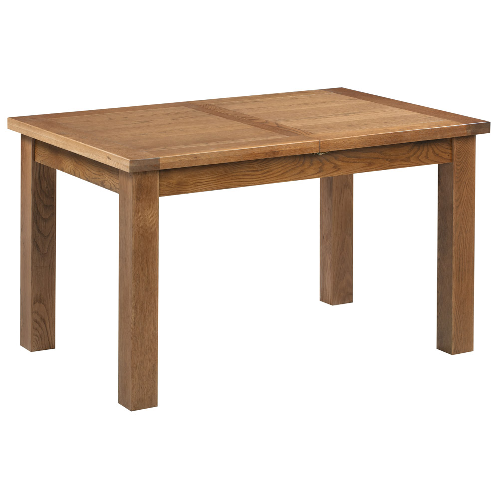 Wynyard Rustic Dining Table With 2 Extensions 132 198cm