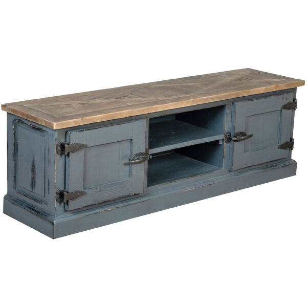 Aberdeen Blue Large TV Unit