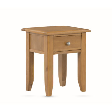 Tiree Oak 1 Drawer Lamp Table