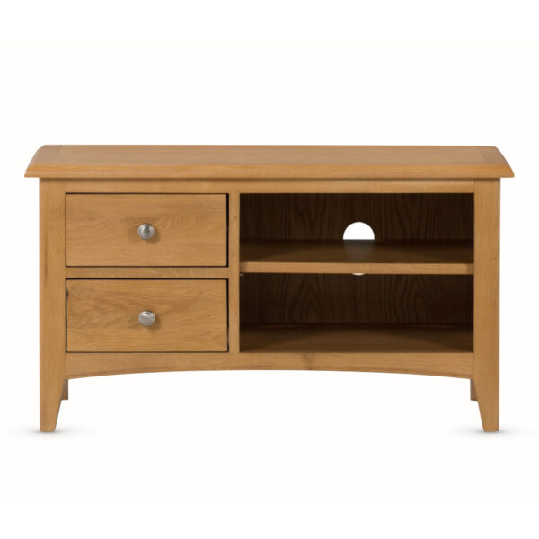 Tiree Oak Small TV Unit Oak World