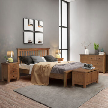 Wynyard Rustic Double Bed