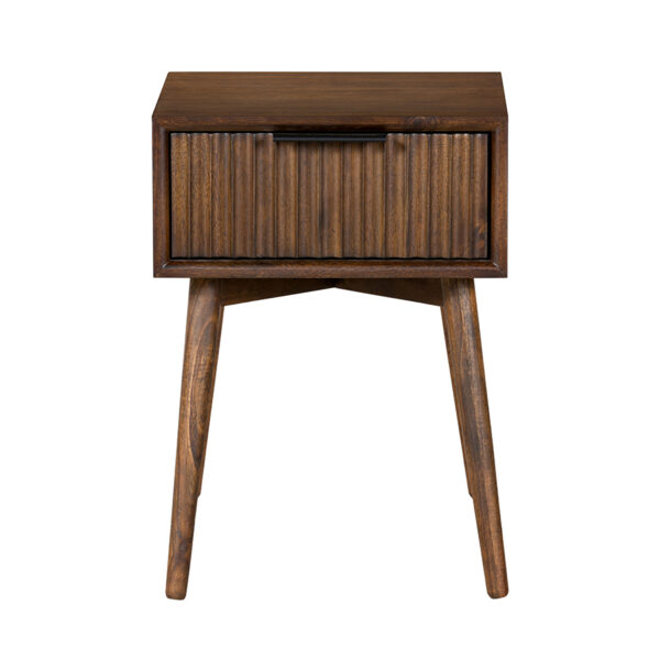 Burlington Walnut Side Table | Bedside Table