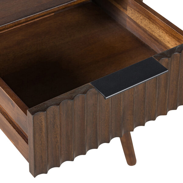 Burlington Walnut Side Table | Bedside Table