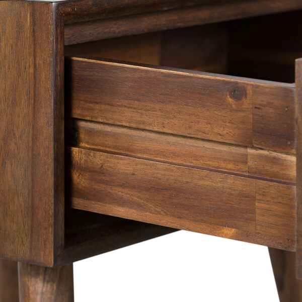 Burlington Walnut Side Table | Bedside Table