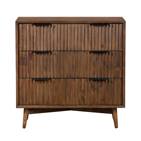 Burlington Walnut 3 Drawer Chest
