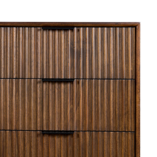 Burlington Walnut 6 Drawer Chest
