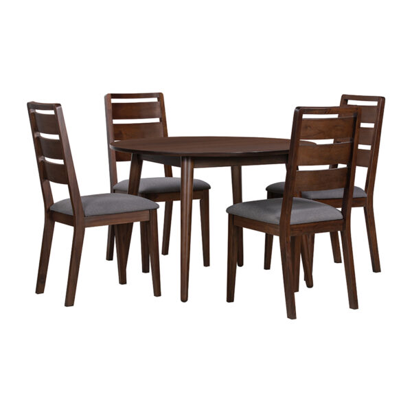 Burlington Walnut Round Dining Table