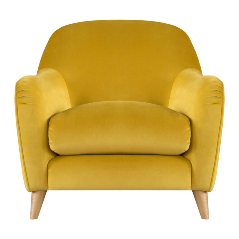 Gatlin Armchair Ochre Oak World