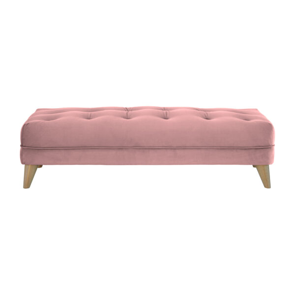 Gatlin Footstool | Blush
