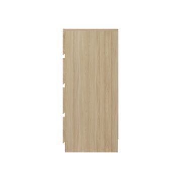 Phoenix 4 Drawer Chest | Euro Oak Finish | Clearance
