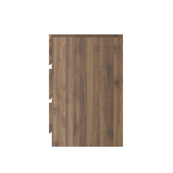 Phoenix 3 Drawer Bedside Table | Royal Walnut | Self Assembly