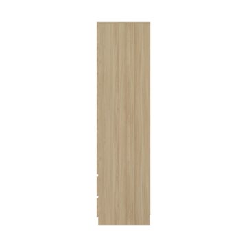 Phoenix 3 Door Wardrobe with Drawers | Euro Oak Finish