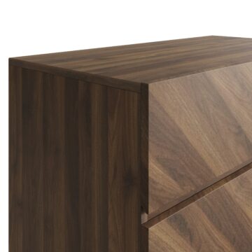 Phoenix 4 Drawer Chest | Royal Walnut Finish