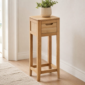 Dunmore Oak  Telephone Stand
