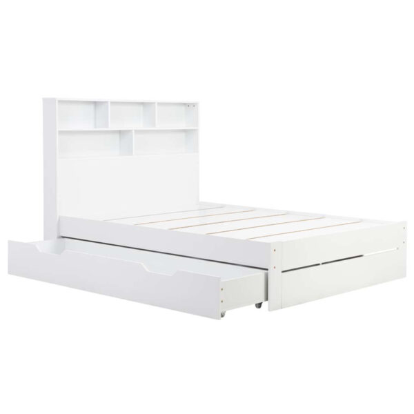 Alfie Double Storage Bed | White