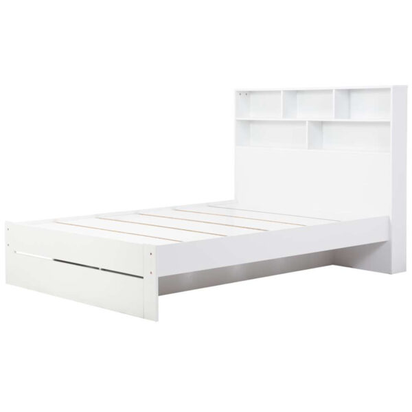 Alfie Double Storage Bed | White