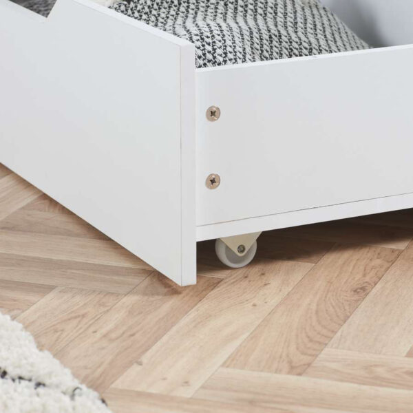 Alfie Double Storage Bed | White