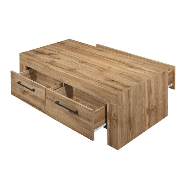 Bronx 4 Drawer Coffee Table | Oak