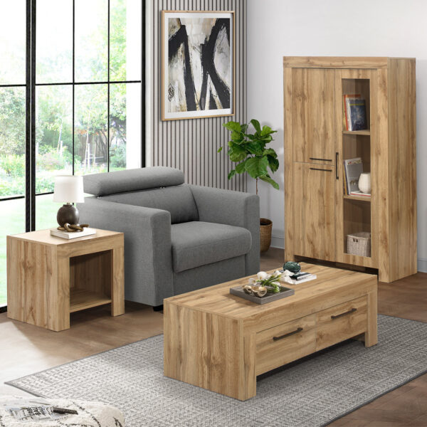 Bronx 4 Drawer Coffee Table | Oak