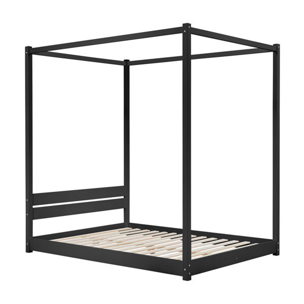 Darwin Four Poster King Bed | Black