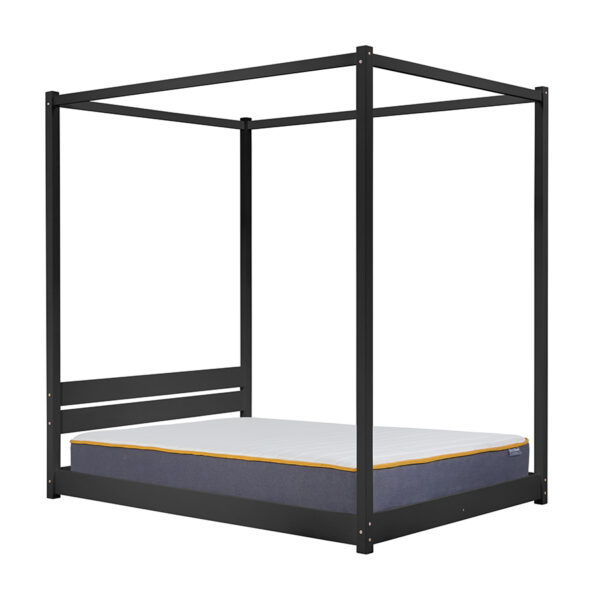 Darwin Four Poster King Bed | Black